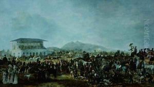 View of Musselburgh Races