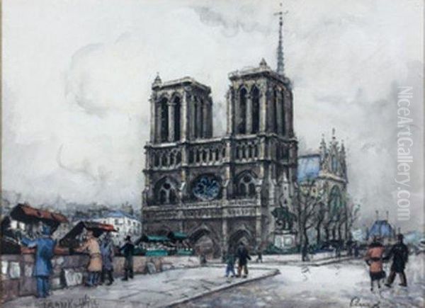 Notre Dame, Les Bouquinistes - view 1