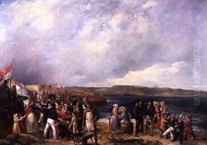 The Opening of Granton Harbour, Edinburgh, 28th June 1838