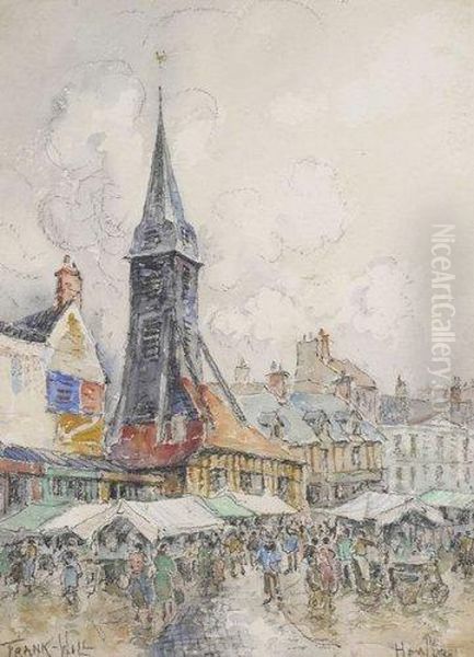 Place Du Marche A Honfleur - view 1