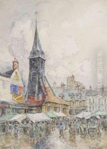 Place Du Marche A Honfleur by Frank Will