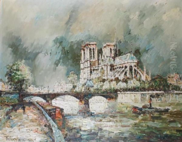 Paris, Notre Dame - view 1