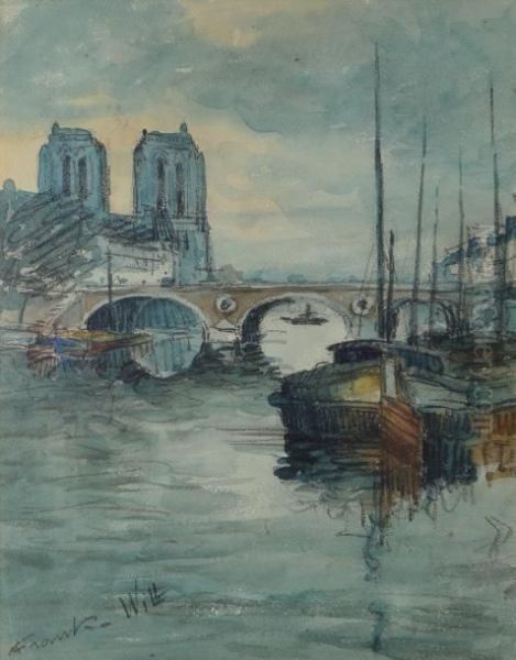 La Seine A Notre-dame - view 1