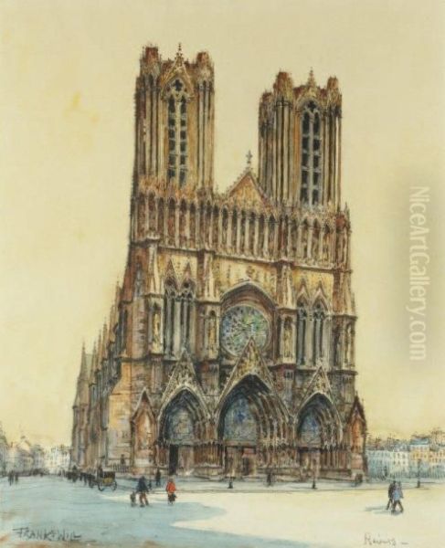 La Cathedrale De Reims - view 1