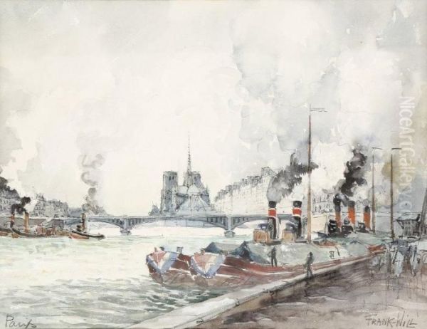 Les Quais Et Notre-dame - view 1