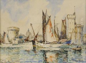 Entree Du Port De La Rochelle by Frank Will