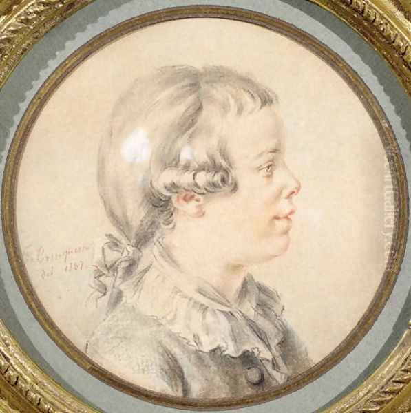 Portrait of a boy, said to be Mozarts son, 1787 - view 1