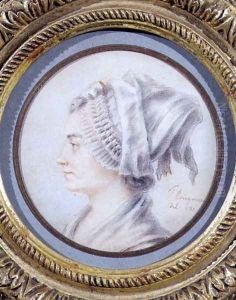 Portrait of a woman, said to be Constanze, Mozarts wife, 1787