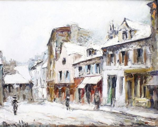 Paris, Montmartre Sous La Neige - view 1