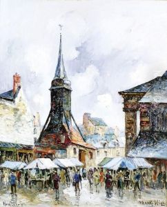 Honfleur, La Place Du Marche