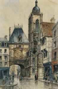 Le Gros Horloge, Rouen by Frank Will