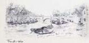 Paris, Bord De Seine by Frank Will