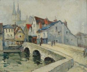Vue De Moret-sur-loing by Frank Will