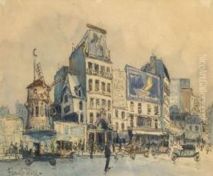 Le Moulin Rouge by Frank Will