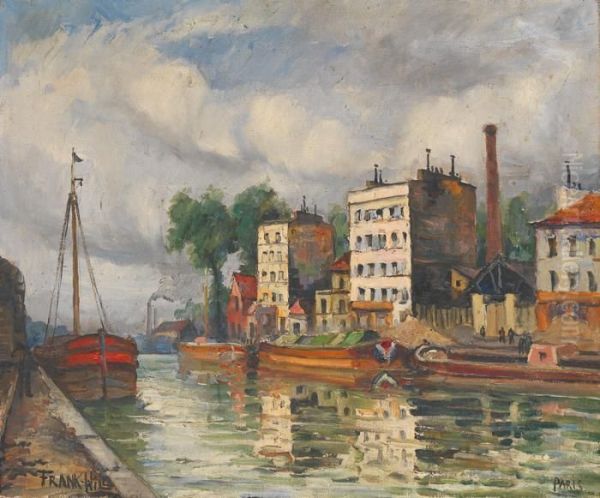 Peniche Sur Le Canal A Paris - view 1