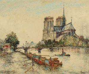 Paris, Notre Dame by Frank Will