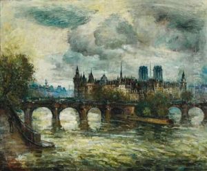 Le Pont Neuf A Paris by Frank Will