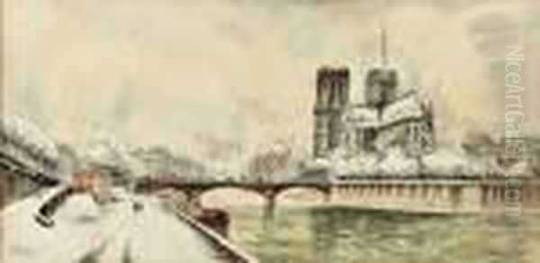 Vue De Paris, Notre-dame - view 1
