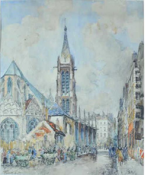 Chevet D'eglise, Paris - view 1