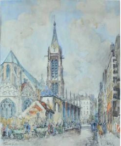 Chevet D'eglise, Paris by Frank Will