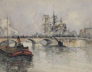 Paris, La Seine Et Notre Dame