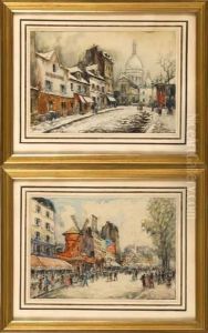 Le Moulin Rouge Et Montmartre by Frank Will