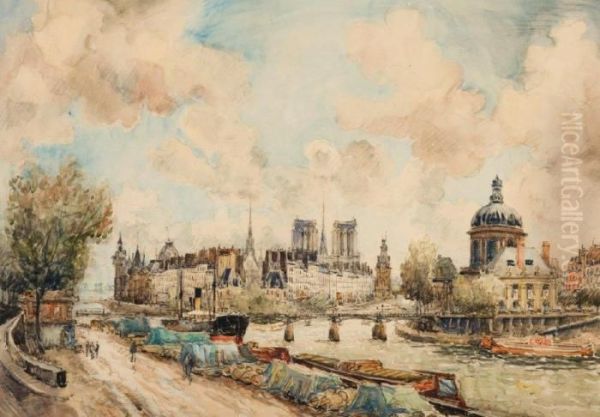 Panorama De L'ile De La Cite - view 1