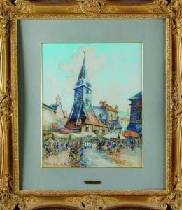 Marche A Honfleur by Frank Will