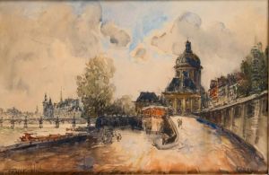Paris, La Seine Et L""institut