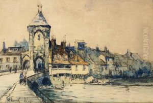 Moret-sur-loing, La Vieille Porte by Frank Will