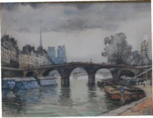 Vue Des Quais Pres De Notre-dame Vue Des Quais Pres De Notre-dame
