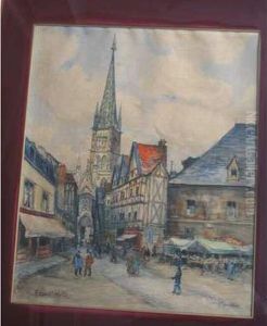 La Cathedrale De Rouen by Frank Will
