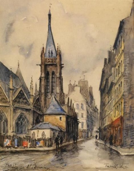 L'eglise Saint Severin, Paris - view 1