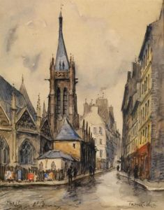 L'eglise Saint Severin, Paris by Frank Will