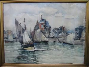 "le Bassin De Honfleur" by Frank Will