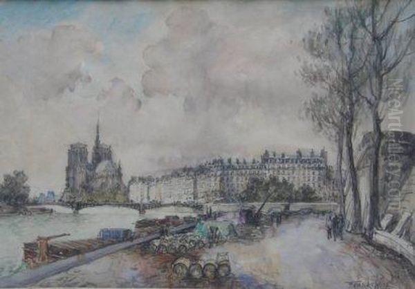 Vue De Notre-dame De Paris - view 1