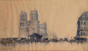 Paris, Notre-dame by Frank Will