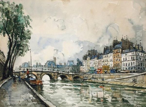 Lepont-neuf Et L'ile De La Cite - view 1