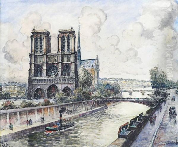 Le Remorqueur, La Seine Et Notre Dame - view 1