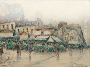 Marche Rue Lepic by Frank Will