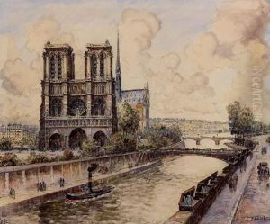 Paris, Notre-dame, Les Bouquinistes by Frank Will