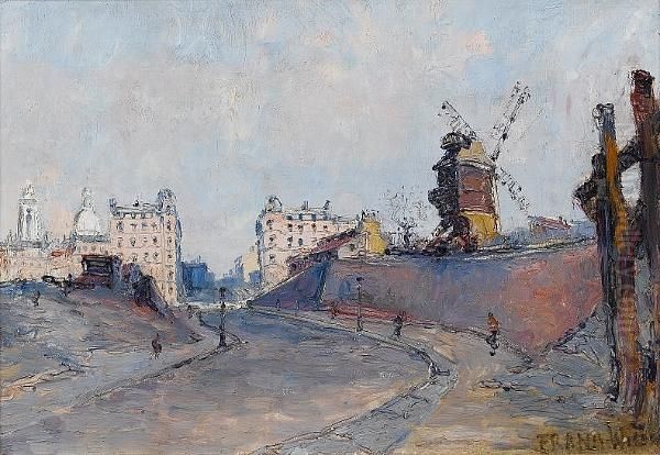 Un Moulin A Montmartre - view 1