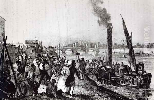 Voyage to Saint-Cloud, 1835 - view 1