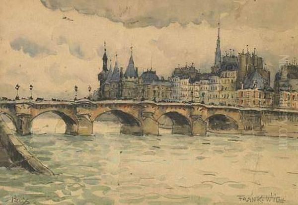 Vue Du Pont Neuf Et De L'ile De La Cite - view 1