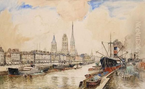 Vue Du Port De Rouen - view 1