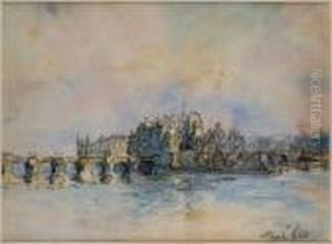 Paris, Le Pont-neuf Et La Pointe Du Vert-galant by Frank Will