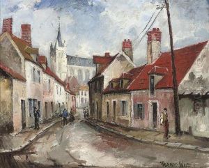 Rue De Village by Frank Will