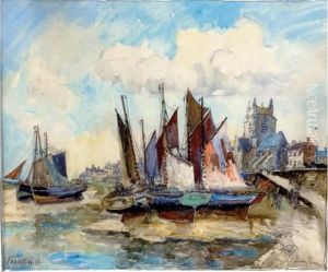 Le Port De Barfleur by Frank Will