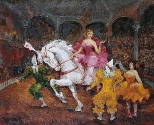 L""""ecuyere Du Cirque Medrano by Frank Will
