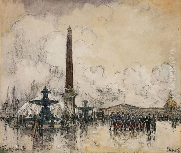 Paris, La Place De La Concorde - view 1